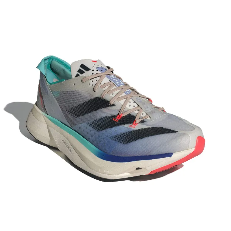 Adidas Adizero Adios Pro 3 Off White Aurora Ink Flash Aqua Women's-1
