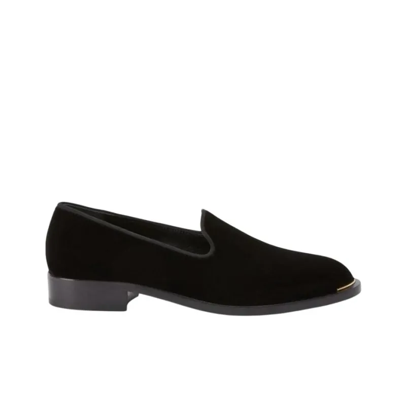 giuseppe zanotti Lydia Velvet Loafers-1