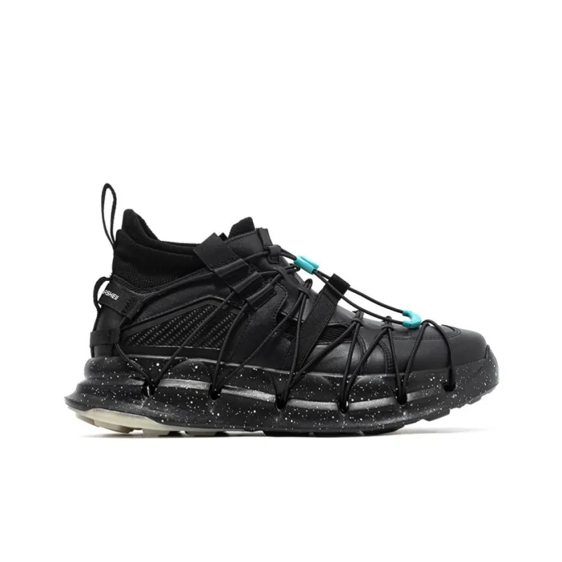 CARBONSTAR SHELL Armor Series Cushioning Anti Slip And Wear Resistant Low Top Sprint Running Shoes Unisex Black-1