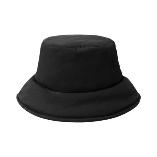 ZARA Polyamide Polyester Cotton Bucket Hats Women's Black