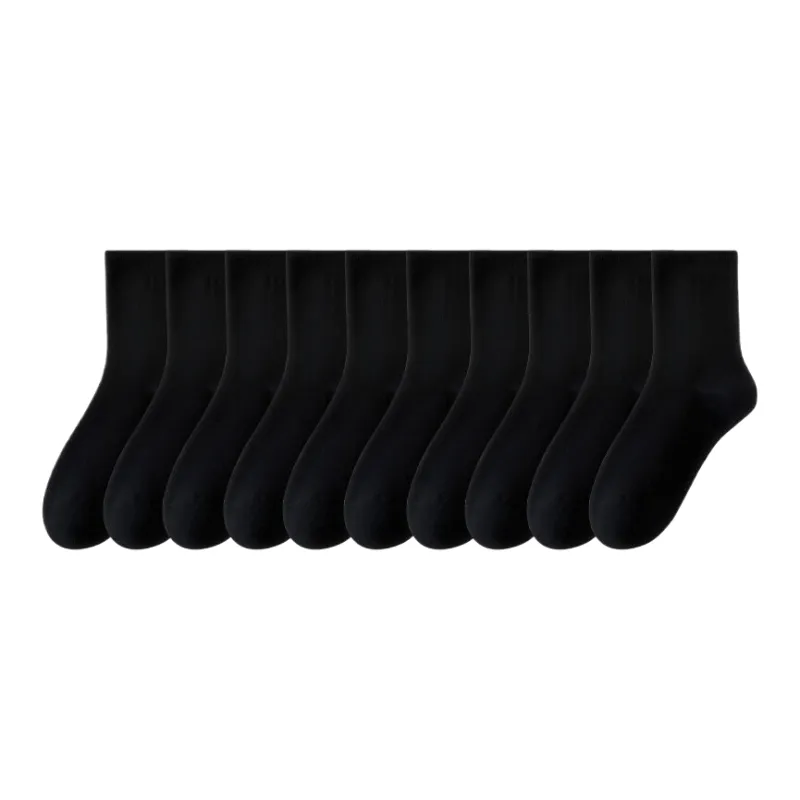 Lan Miao Mid Calf Socks Women's 10 Pack-7