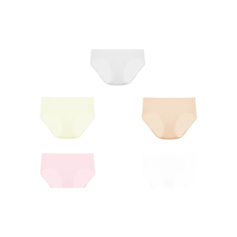 Fandecie Underpants Women's 5 Pack Mixed Color-5