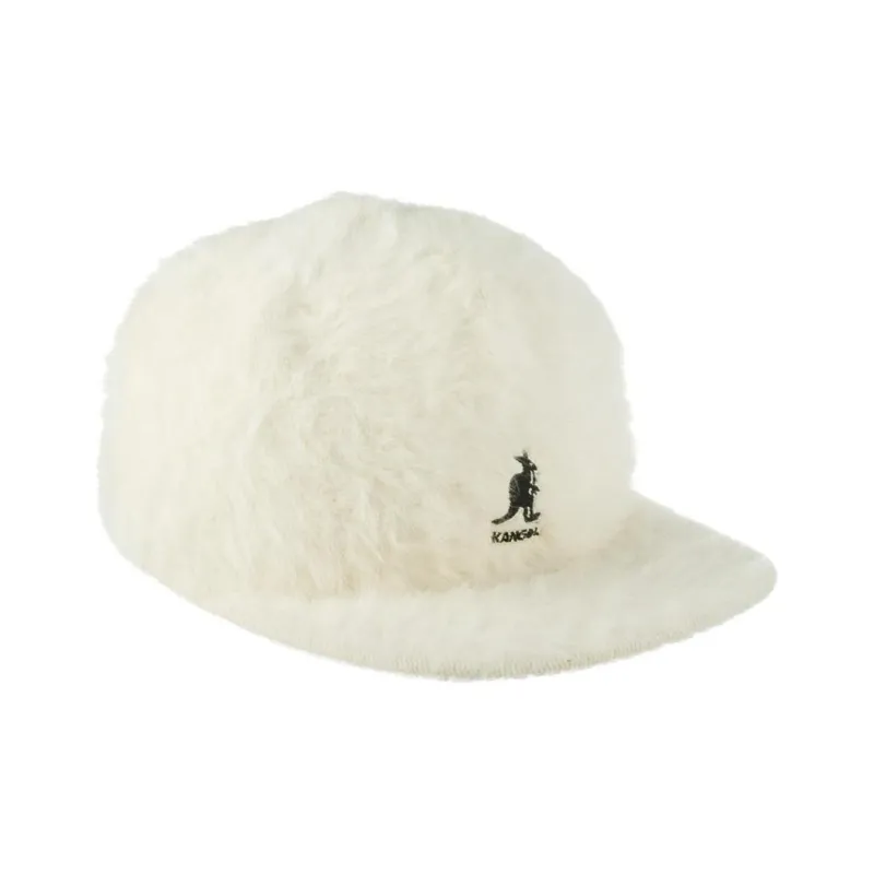 KANGOL Angora Wool, Acrylic, Nylon Baseball Caps Unisex White-3