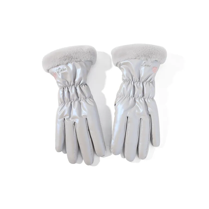NANJIREN Thickened Warm Gloves Women's-2