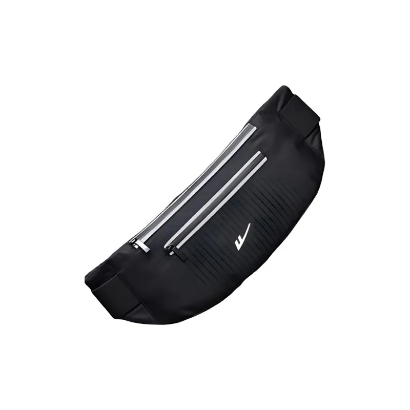 Warrior Nylon Fanny Pack Regular Unisex Black/Purple-2