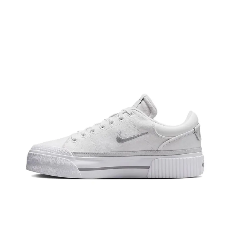 Nike Court Legacy Lift Summit White White Phantom Light Smoke Grey Women's-0