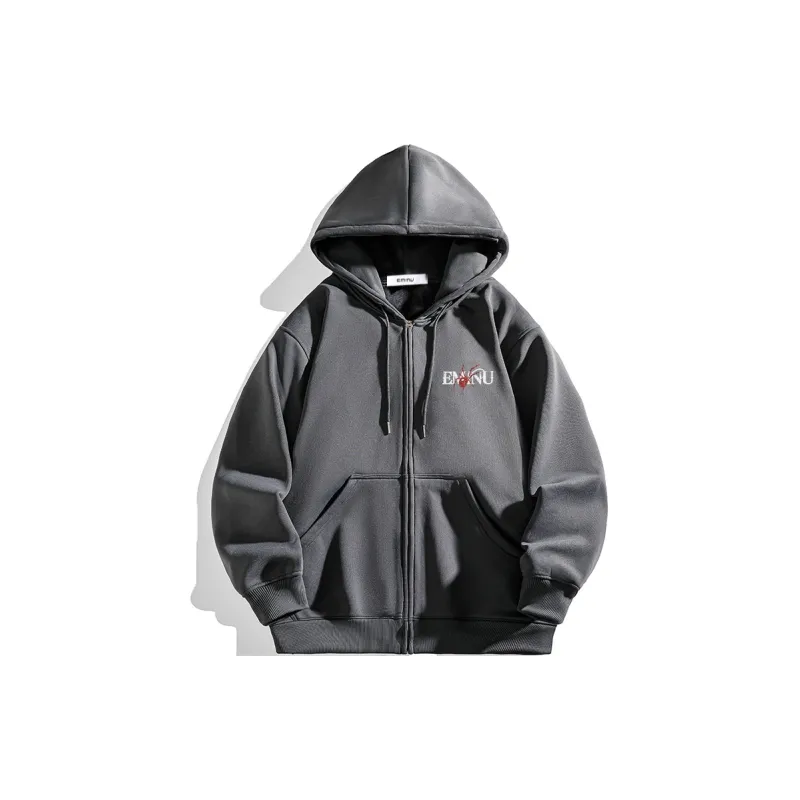 EMINU Cardigan Sweatshirt Coat Unisex-18