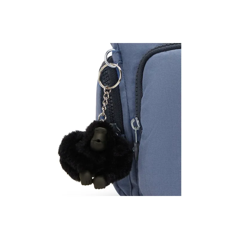 Kipling Zipper, Polyamide Monkey Bag, Crossbody Bag Unisex Multicolor-4