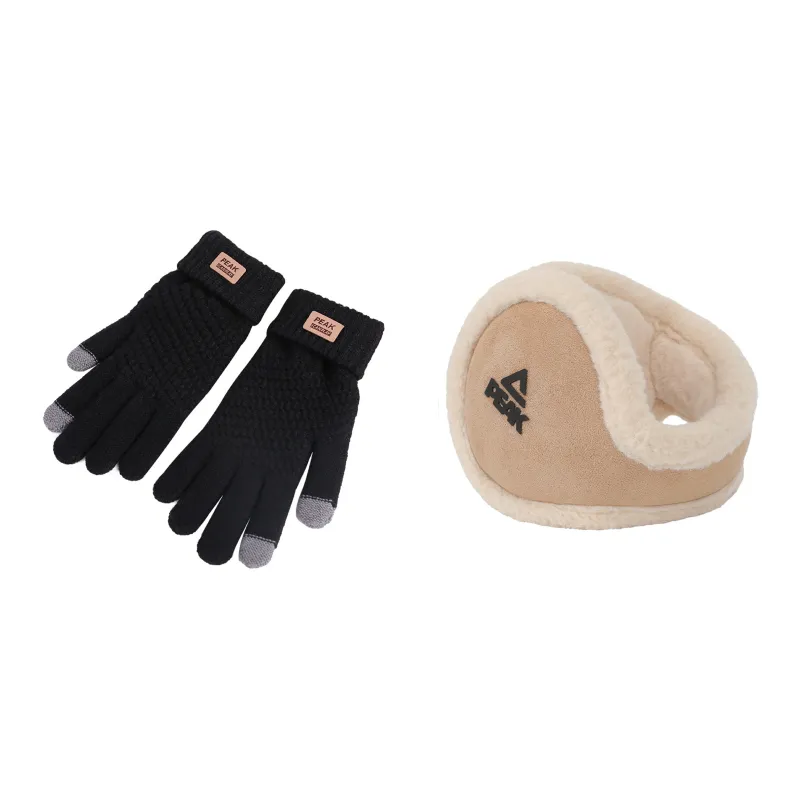 PEAK Acrylic Knit Gloves Unisex Multiple Colors-18