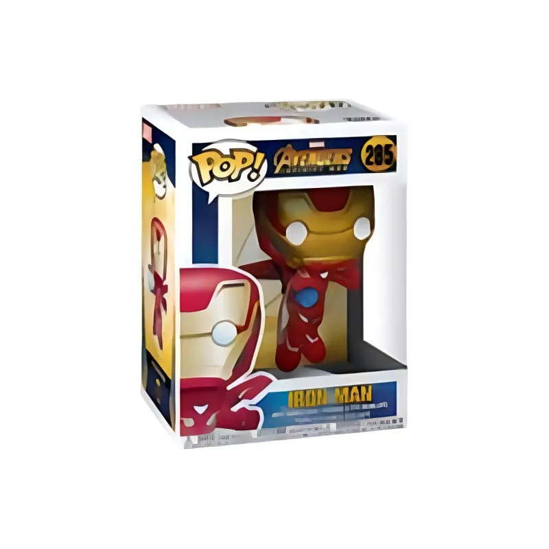 Funko POP! Collection Marvel Movie The Avengers 3 Iron Man Chibi Figures-1