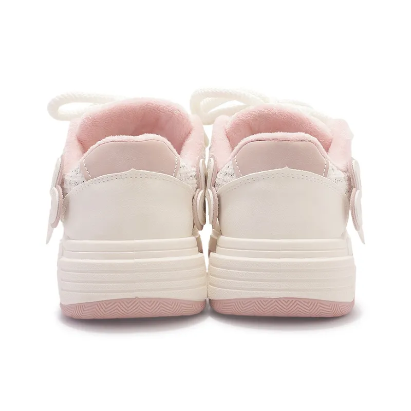 Miss Zhang Slip Resistant Cushioning Wear Resistant Height Increasing Low Top Skateboard Shoes Women's-5