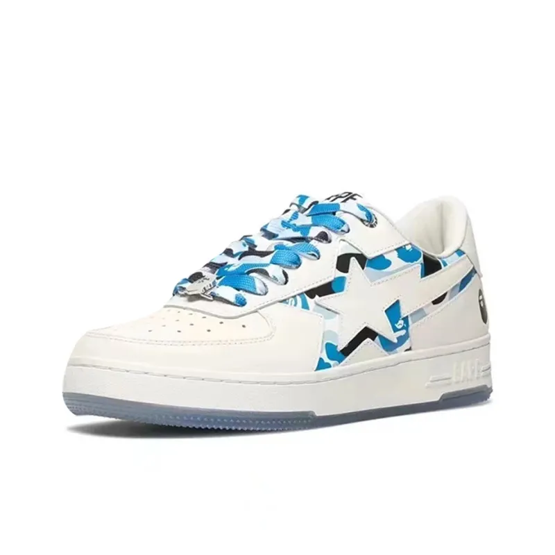 A BATHING APE STA Low Top Skateboard Shoes Unisex City Limited-14