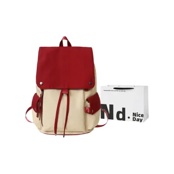 SWIMADE Nylon Computer Backpack Regular Unisex Red/Green/Blue/Black