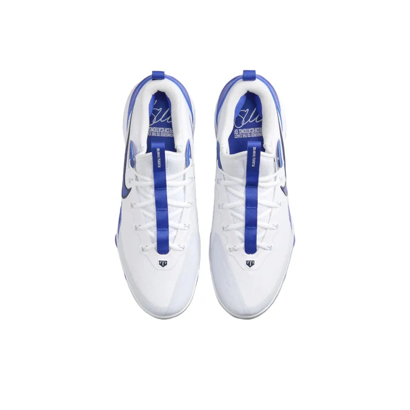 Nike Force Trout 9 Elite Mcs White Football Grey Midnight Navy Hyper Royal-3