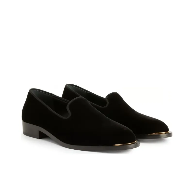 giuseppe zanotti Lydia Velvet Loafers-2
