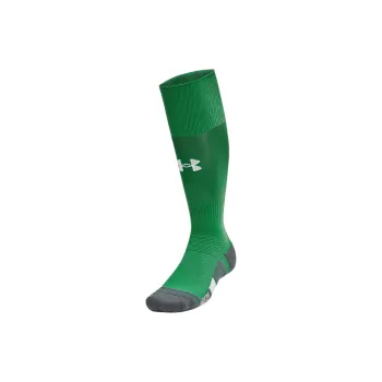 Under Armour Magnetico Grip Knee-High Socks Unisex 1 Pack Kelly Green Team/Field Gray/White
