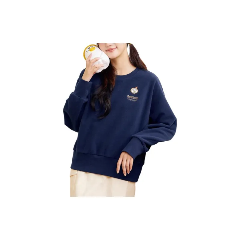 361° x XIAOLIUYA,LIANMINGKUAN Sweatshirt Women's Serene Dark Blue-1