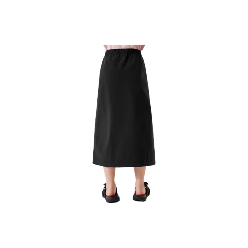 THE NORTH FACE Casual Long Skirts Women's Cosmic Black-3