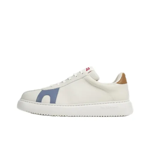 CAMPER Twins Low Top Skateboard Shoes Men's Ecru