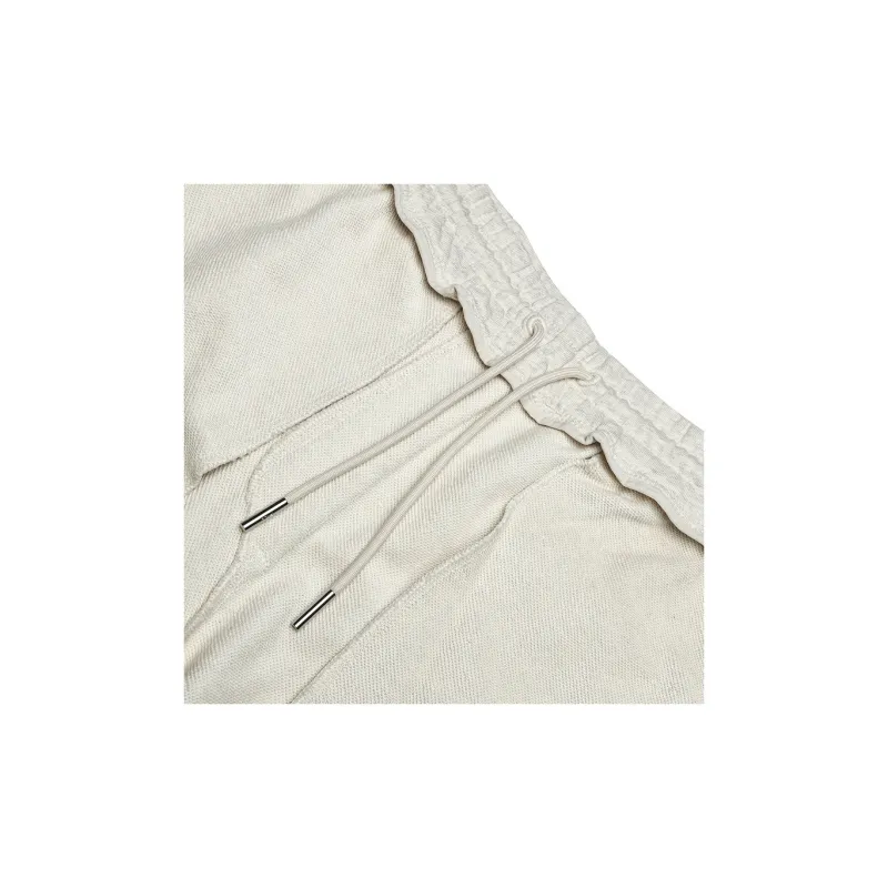 FILA Knitted Sports Pants Men's Light Khaki Heather Gray-6