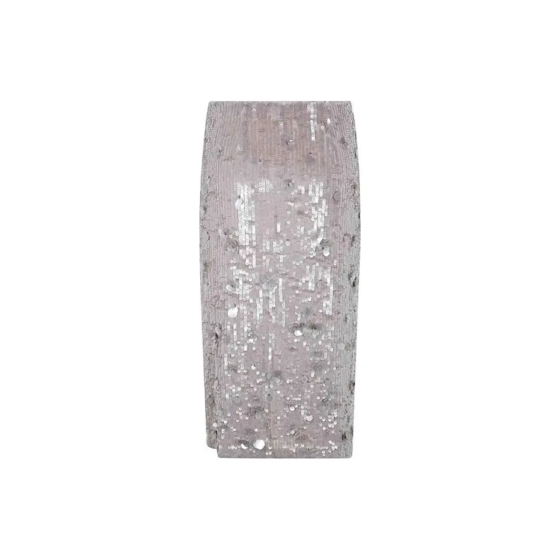PAROSH Casual Long Skirts Women's Gray-1