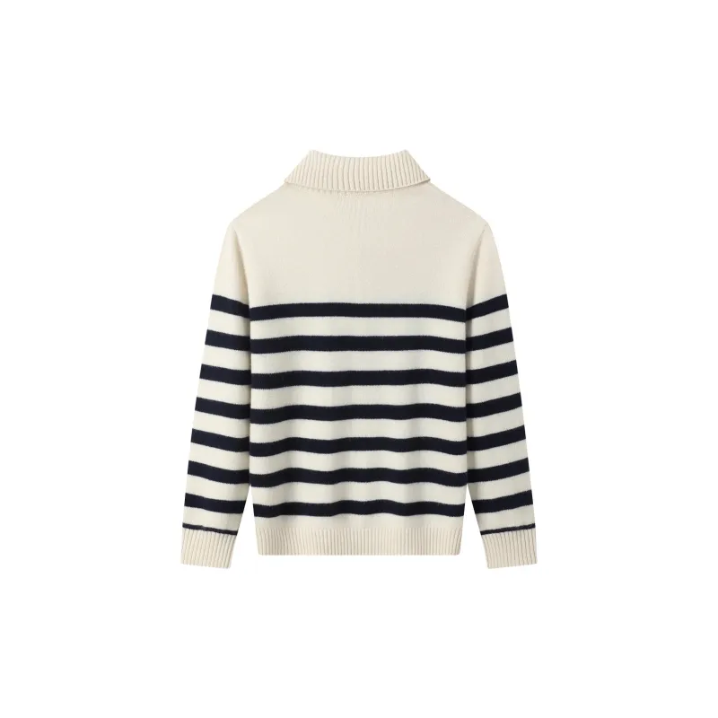 H YXIANG Cashmere Sweater Women's-1
