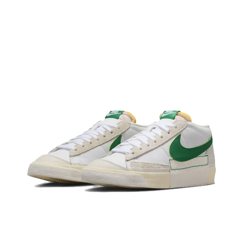 Nike Blazer Low Pro Club Summit White White Phantom Malachite-2