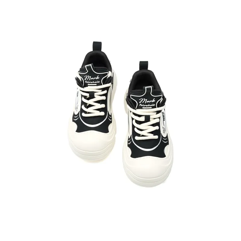 FAIRWHALE MaxFun Series Shark Shoes Anti Slip And Wear Resistant Height Increasing Low Top Skateboard Shoes Unisex-3