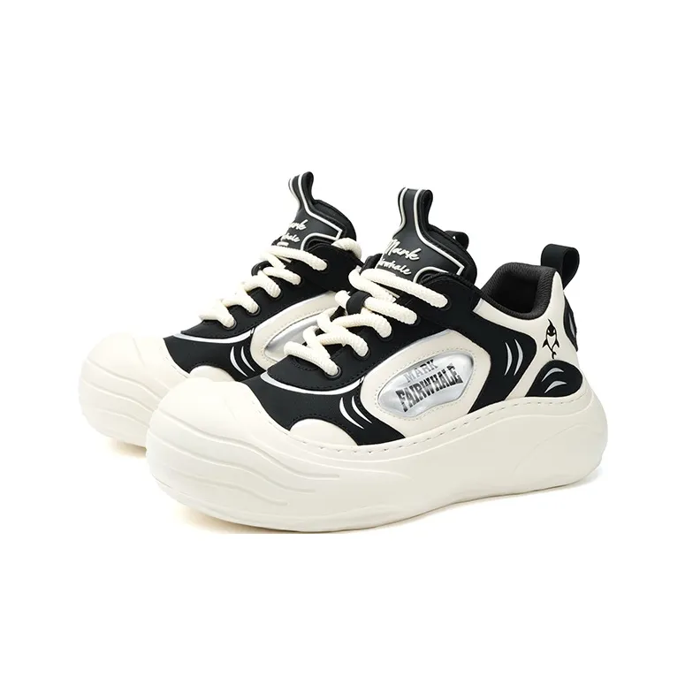 FAIRWHALE MaxFun Series Shark Shoes Anti Slip And Wear Resistant Height Increasing Low Top Skateboard Shoes Unisex-2