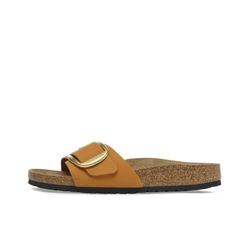 Birkenstock Madrid Big Buckle Abrasion-Resistant Slide Slippers Women's Burnt Orange