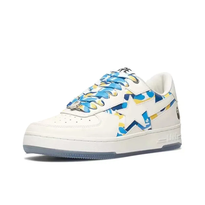 A BATHING APE STA Low Top Skateboard Shoes Unisex City Limited-12