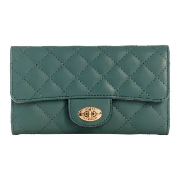 GUESS Artificial Leather Wallet Regular Women's Green