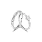 Sparkling Galaxy Couple Rings (1 Pair)