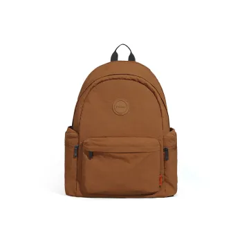 MIXI Fabric Backpack Unisex Mist White/Rock Brown/Night Black