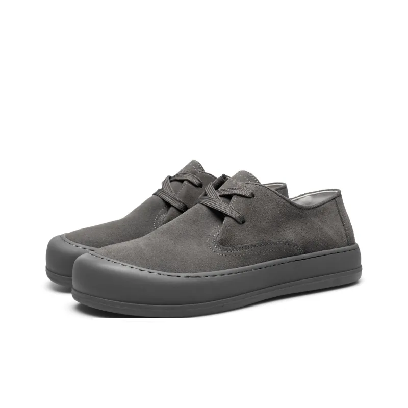 PARDASAUL Men's Casual Shoes Men Low Top Khaki, Gray-7