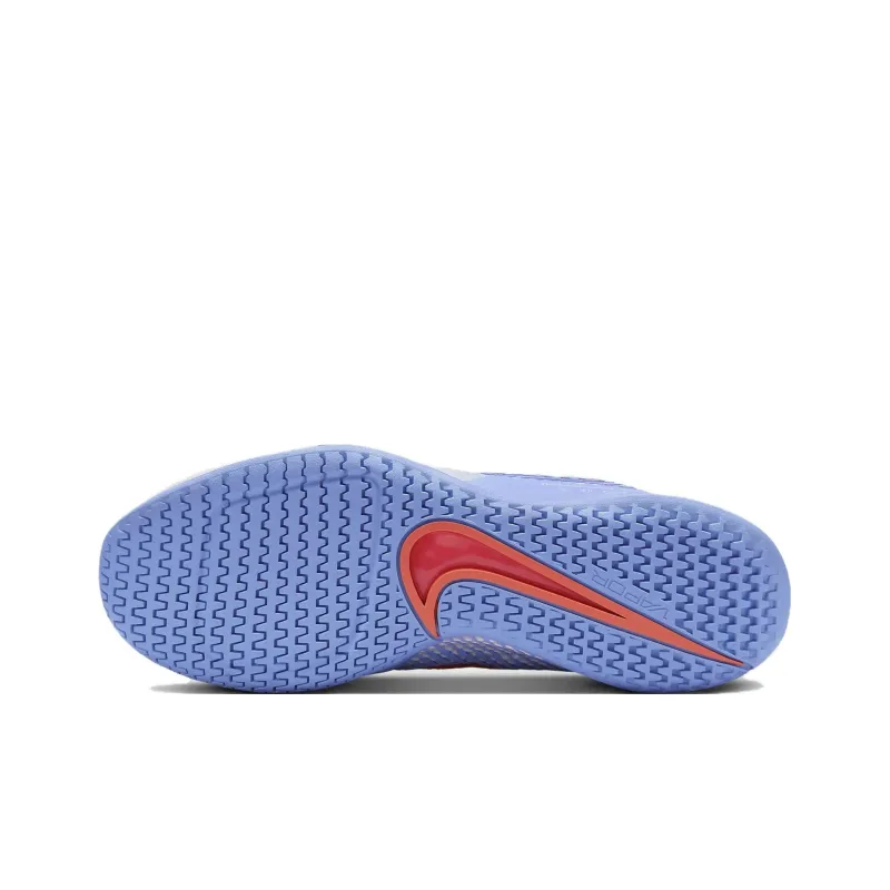 Nike Air Zoom Vapor 11 Wear Resistant Low Top Tennis Shoes Women's Blue-5