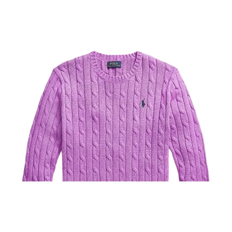 Polo Ralph Lauren FW23 Knitwear Women's Pink Purple-1