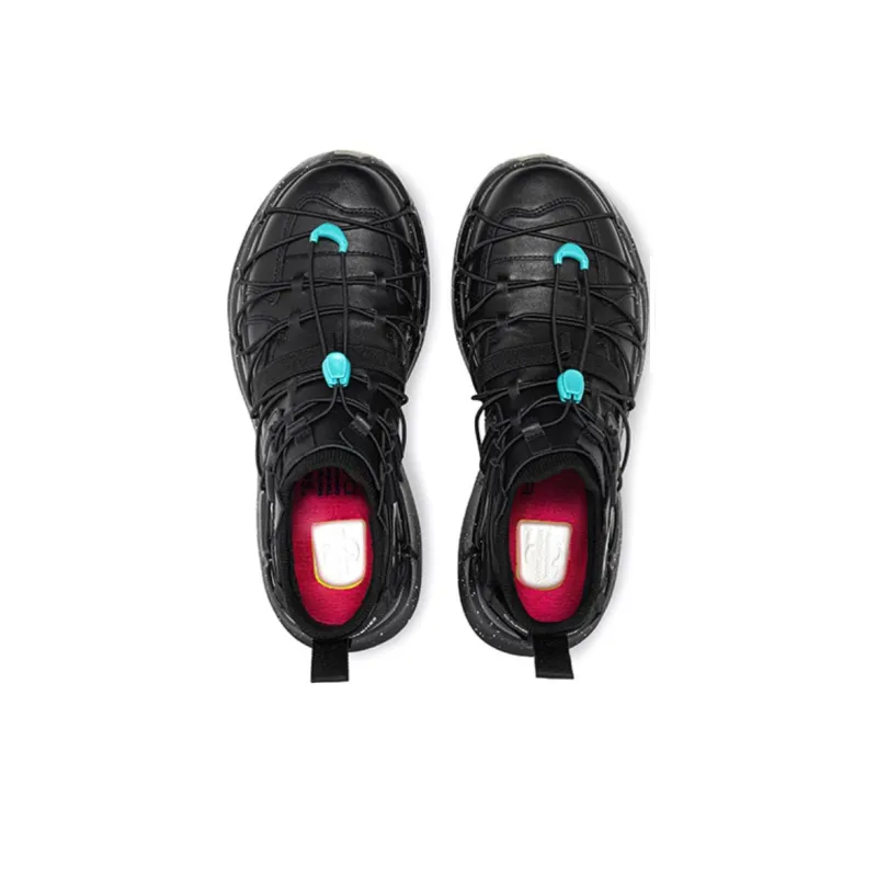 CARBONSTAR SHELL Armor Series Cushioning Anti Slip And Wear Resistant Low Top Sprint Running Shoes Unisex Black-3