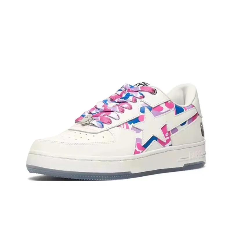 A BATHING APE STA Low Top Skateboard Shoes Unisex City Limited-4
