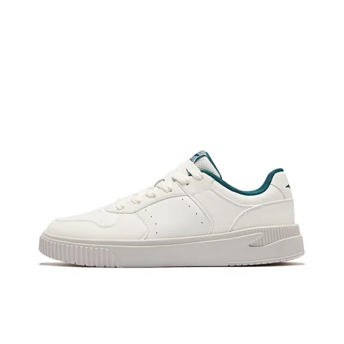Erke Sky Comfort Slip Resistant Breathable Low Top Skateboard Shoes Men's Microcrystal White