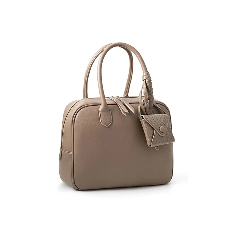 Vigno Synthetic Leather One Shoulder Handbags Regular Women's Brown/Khaki/White/Black-7