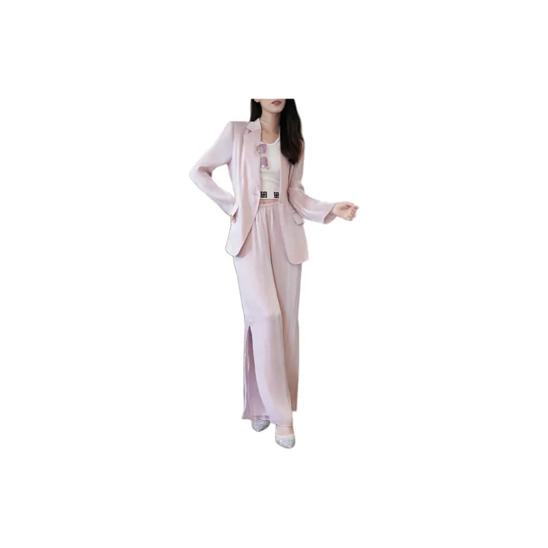 BESIONIA SS24 Suit Trouser Women's Pink-1