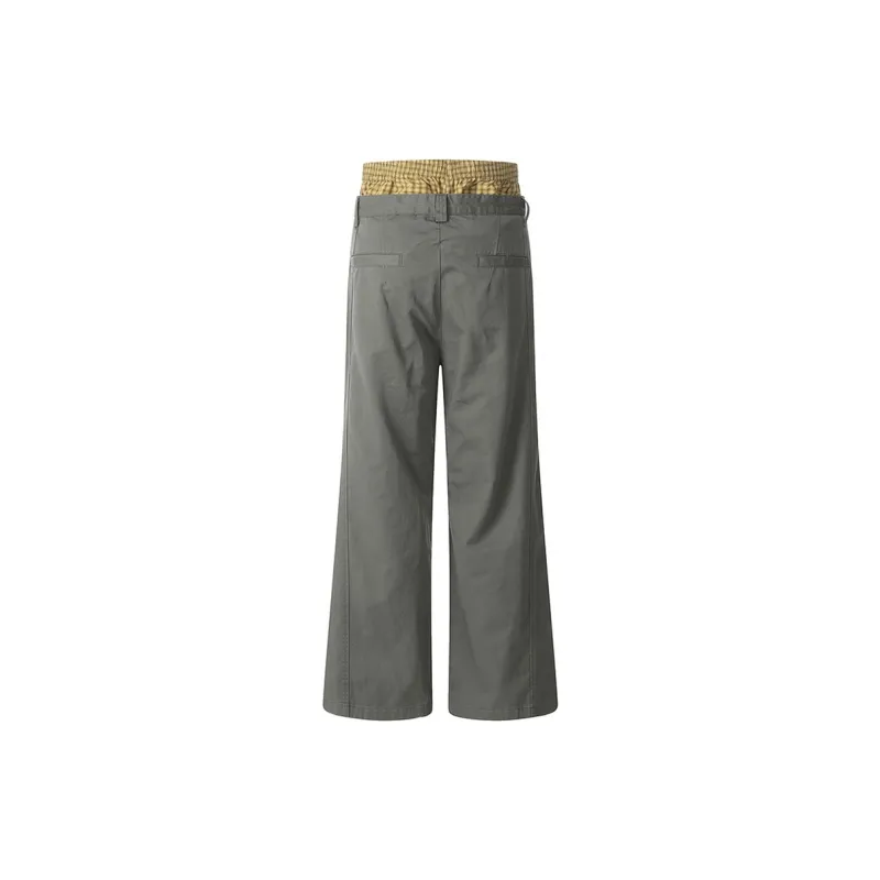 COOLALPACA Loose Fit Bootcut Casual Pants Unisex-6