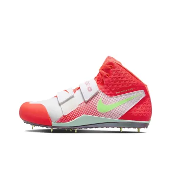 Nike Zoom Javelin Elite 3 Anti Slip Wear Resistant High Top Training Shoes Unisex Orange Red
