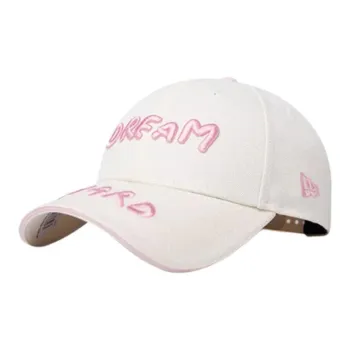 New Era Polyester Baseball Caps Unisex White
