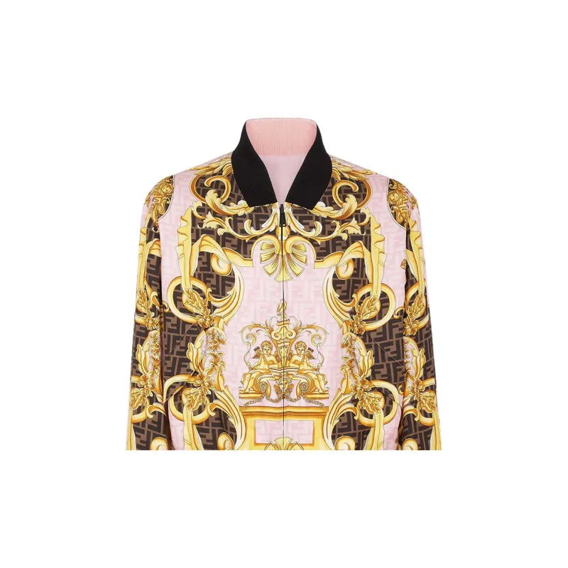FENDI X VERSACE Jackets Coats Men's Multicolor-3