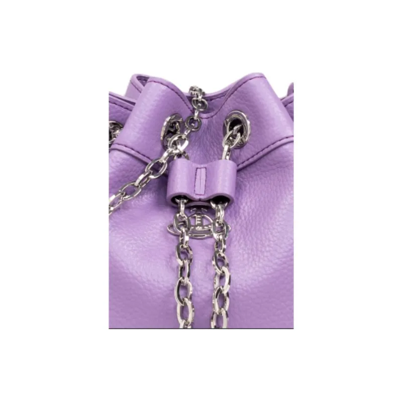 Vivienne Westwood Small Chrissy Chain-Linked Bucket Bag-3