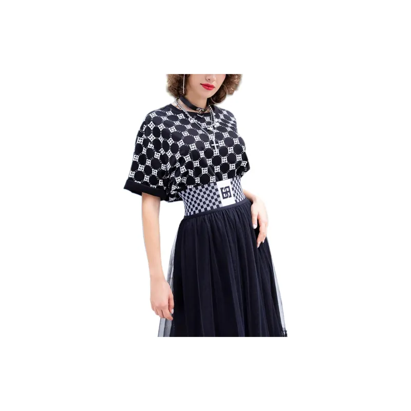 BESIONIA SS23 Casual Long Skirts Women's Black-2