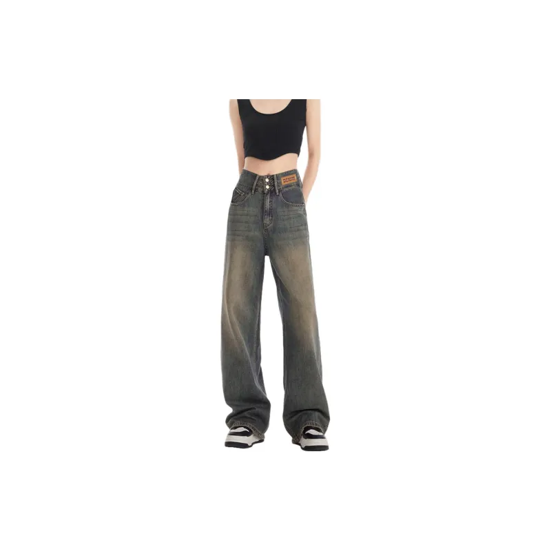 Weixi Jeans Women's Washed Color-1