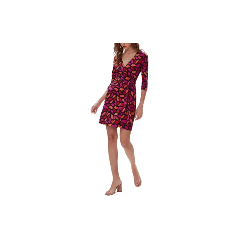 DVF Diane Von Furstenberg Long-Sleeved Dresses Women's Multicolor-1